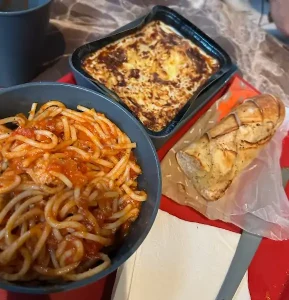 Comida en la Pizzeria Bella Notte