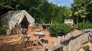 Campamento de Indiana Jones and The Temple of Peril en Disneyland Paris