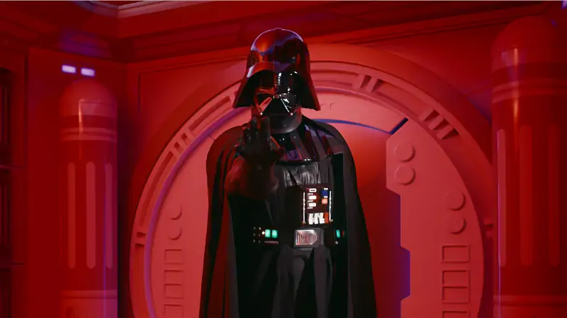 darth-vader-starport Darth Vader en Star Port de Disneyland Paris